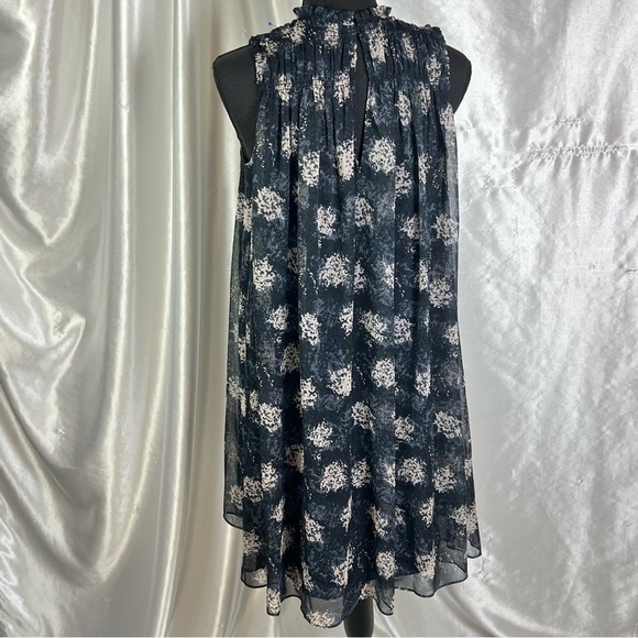 Joie Black Mock Neck Sleeveless Shift Dress XS | Minimalist Quiet Luxury Chic - Picture 6 of 11